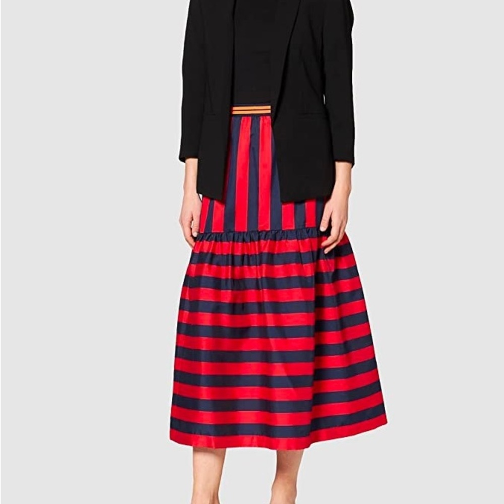 Armani Exchange long striped skirt size 2